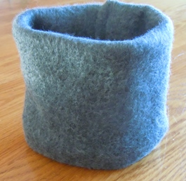 sewing pattern - fleece neck warmer